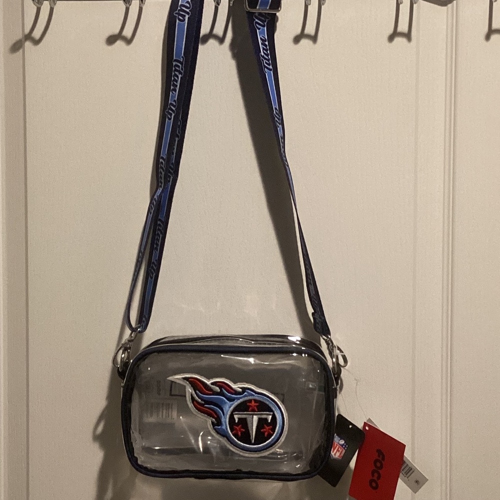NWT Tennessee Titans Clear Stadium/Arena/Messenger/Crossbody Bag